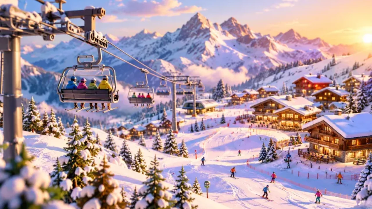 La station des neiges