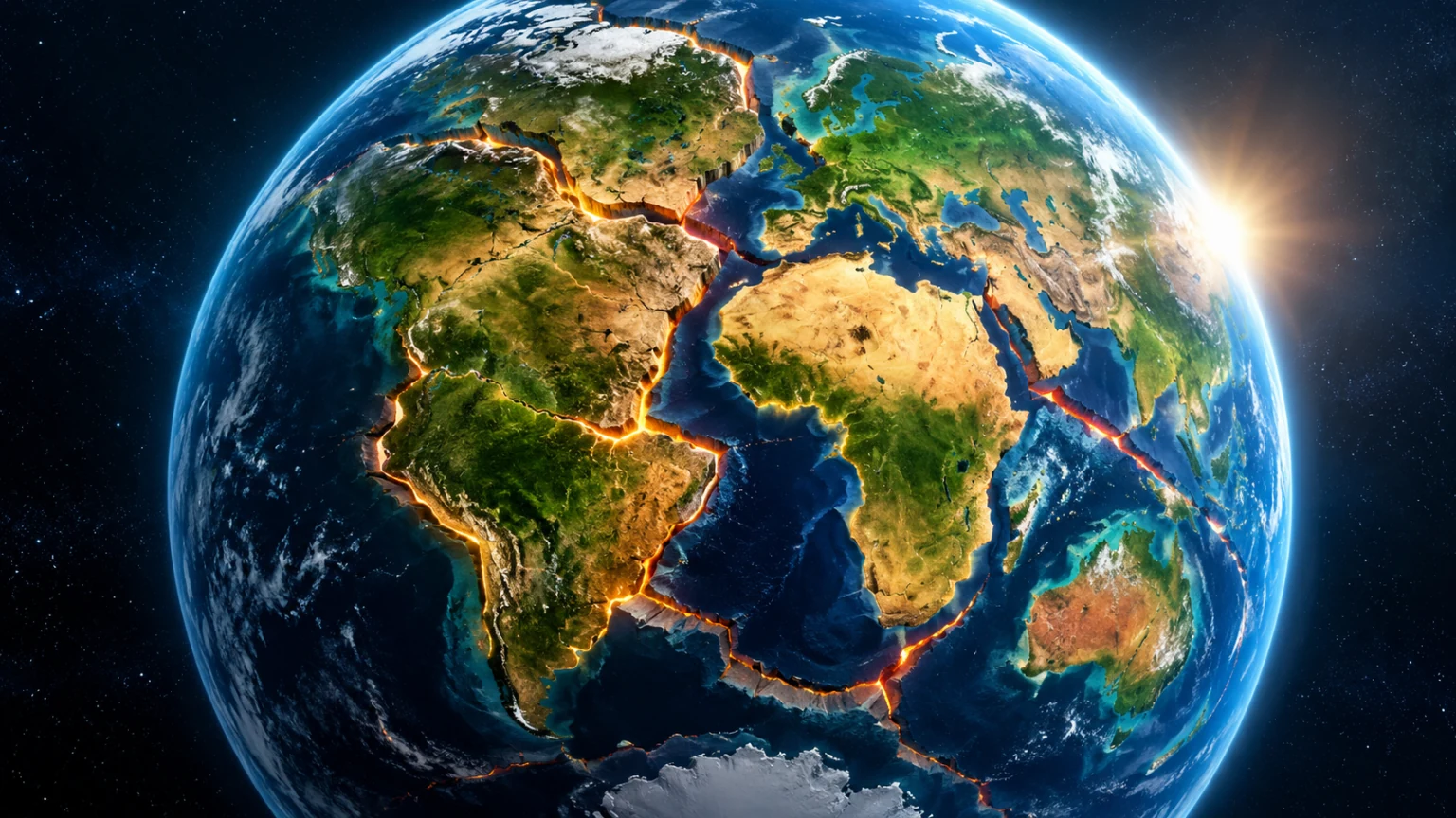 Illustration : La dérive des continents